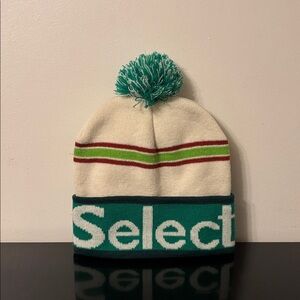 Select Medical Cannabis Brand Pom-Pom Beanie Hat